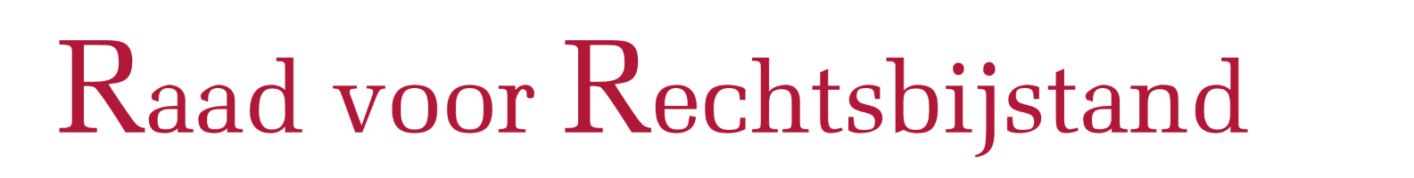 portfolio Logo Raad voor rechtsbijstand